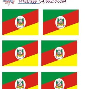 Adesivo Bandeira RS