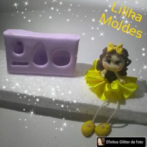 Molde Boneca Fofura Chima