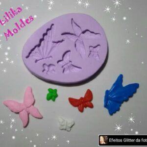 Molde Borboletas