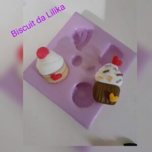 Molde Cup Cake 3 D