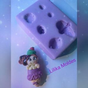 Molde Menina Sorvetinho