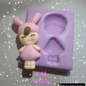 Molde Mini Boneca Meteoo Doll