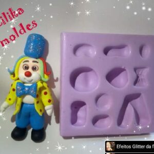 Molde Palhacinho Sorriso
