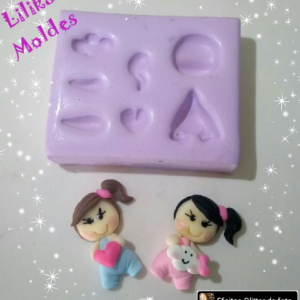 Molde Pijaminha Nuvem de Amor