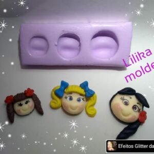 Molde Trio de Cabeças