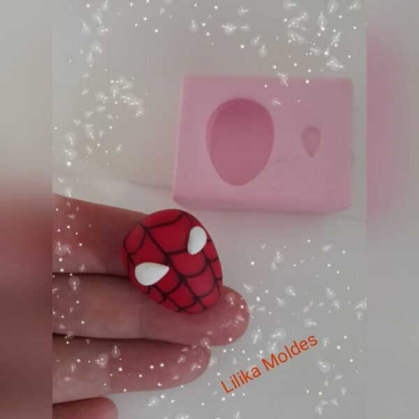 Molde Cabeça Homem Aranha