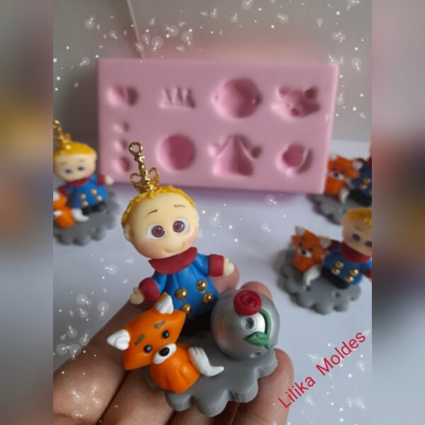 Molde Pequeno Príncipe 3 D