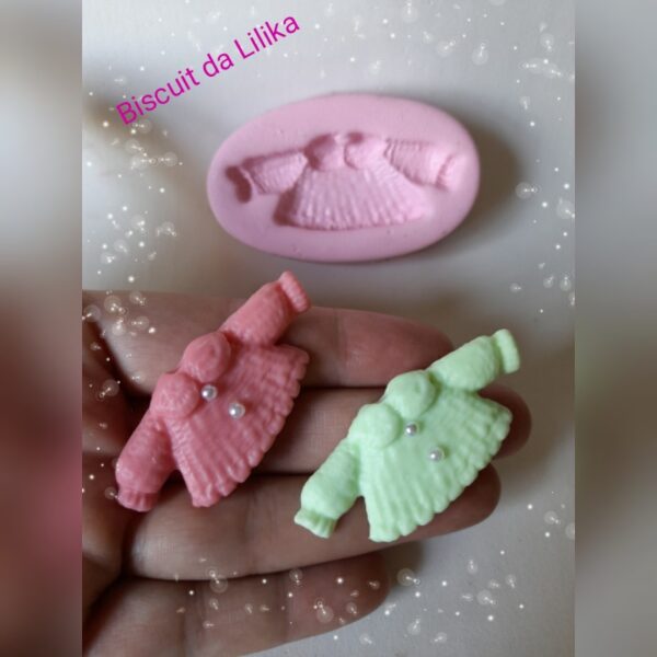 Molde Casaquinho Bebê