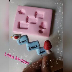 Molde Chima Jardim