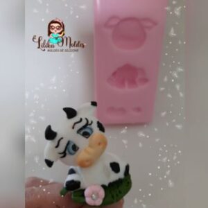 Molde Vaquinha Mimosa