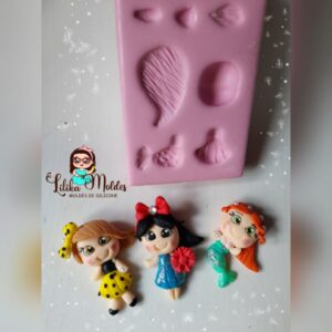 Molde Mimo de Princesas
