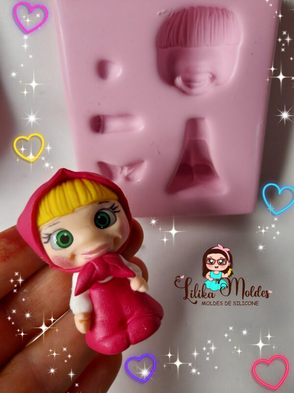 Kit Molde Masha e Urso 1