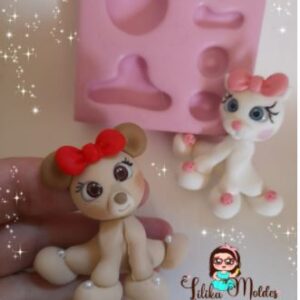Molde Bichinhos Pantufinha
