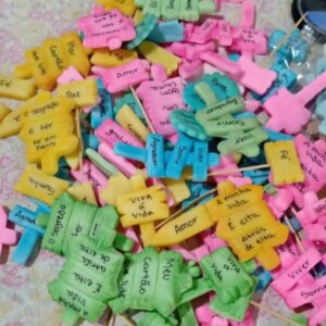 Kit Moldes Plaquinhas e Bases