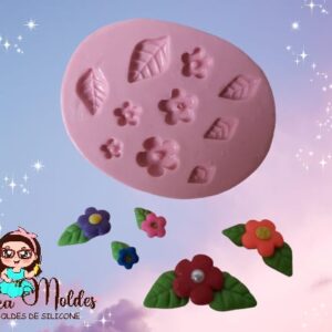 Molde Mini Florzinhas