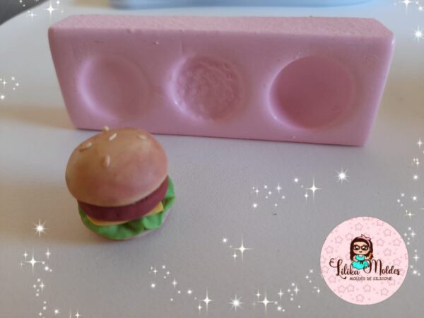 Molde Mini Hamburguer