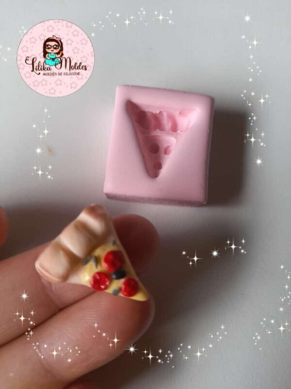 Molde Mini Fatia de Pizza