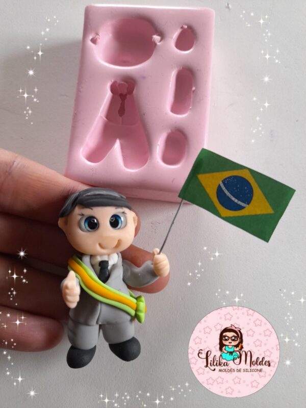 Molde Presidente Bolsonarinho