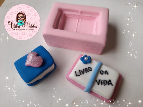 Molde Mini Livro