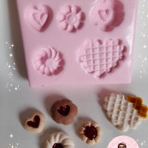 Molde Amor de Biscoitos