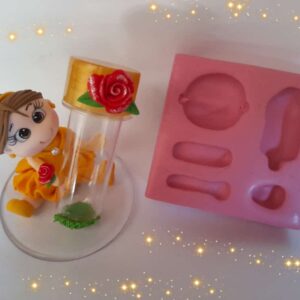 Molde Multi Bonequinha Fofinha