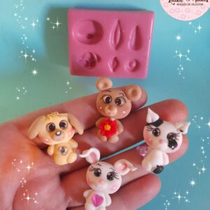 Molde Mini Bichinhos