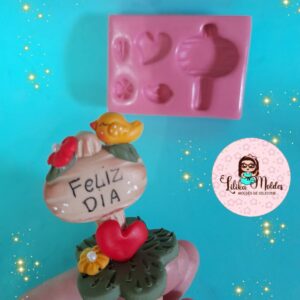 Molde Amor de Plaquinha