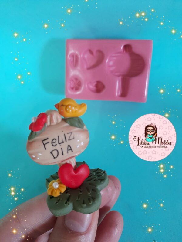 Molde Amor de Plaquinha