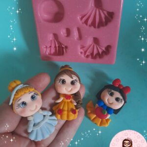 Molde Princesas para Caneca