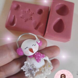 Molde Boneco de Neve Floquinho