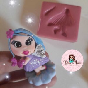 Molde Vestido de Fadinha