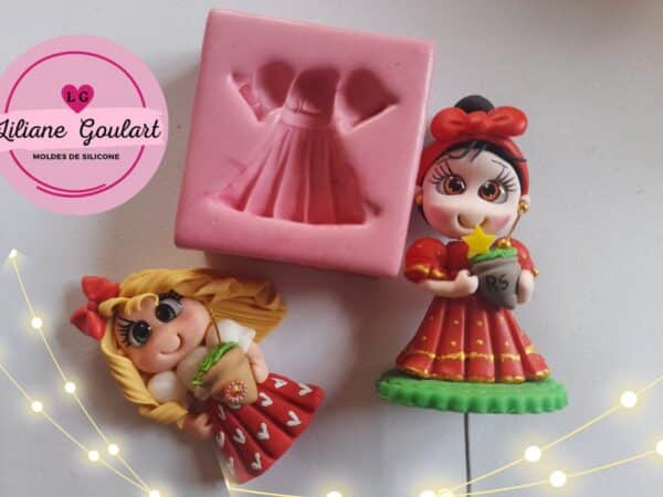 Molde Vestido Prendinha