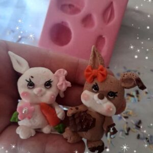 Molde Coelho Felpudo