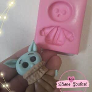 Molde Yoda Baby Aplique