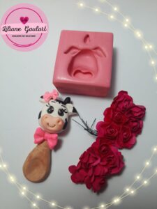 Molde de silicone Vaquinha