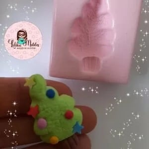Molde Pinheiro de Natal