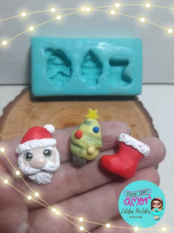 Molde Apliques de Natal