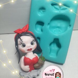 Molde Menina do sul