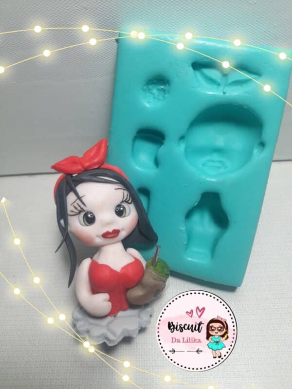 Molde Menina do sul