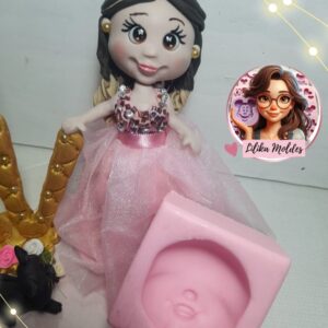Molde Cabeça Personalizada para Topo