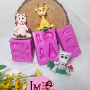 Kit Molde Bichinhos fofos