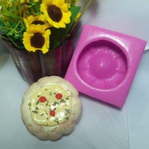 Molde de Silicone - Mini Pizza/Esfirra G