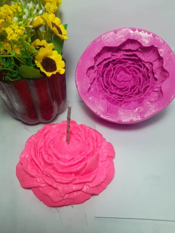 Molde de Silicone - Rosa Grande - Image 2
