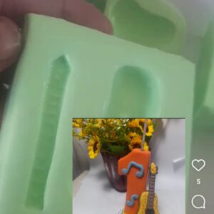 Molde de Silicone - Violão